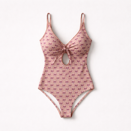 Olivia Rosa One Piece  Plunge Swimsuit