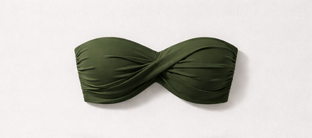 Olivia Bottiglia Strapless Bikini Top