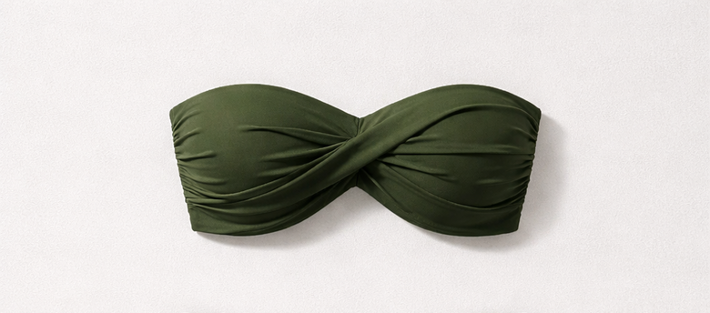 Olivia Bottiglia Strapless Bikini Top