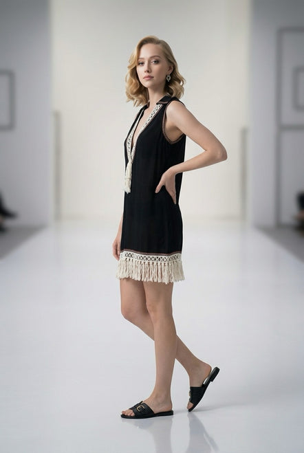 Miss Bikini Creponne Beach Dress