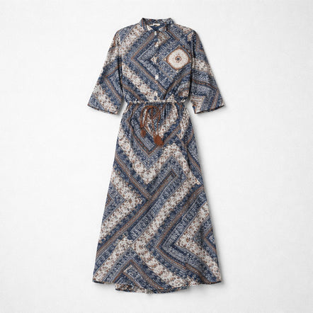 Miss Bikini Etnico Cotton Long Beach Dress