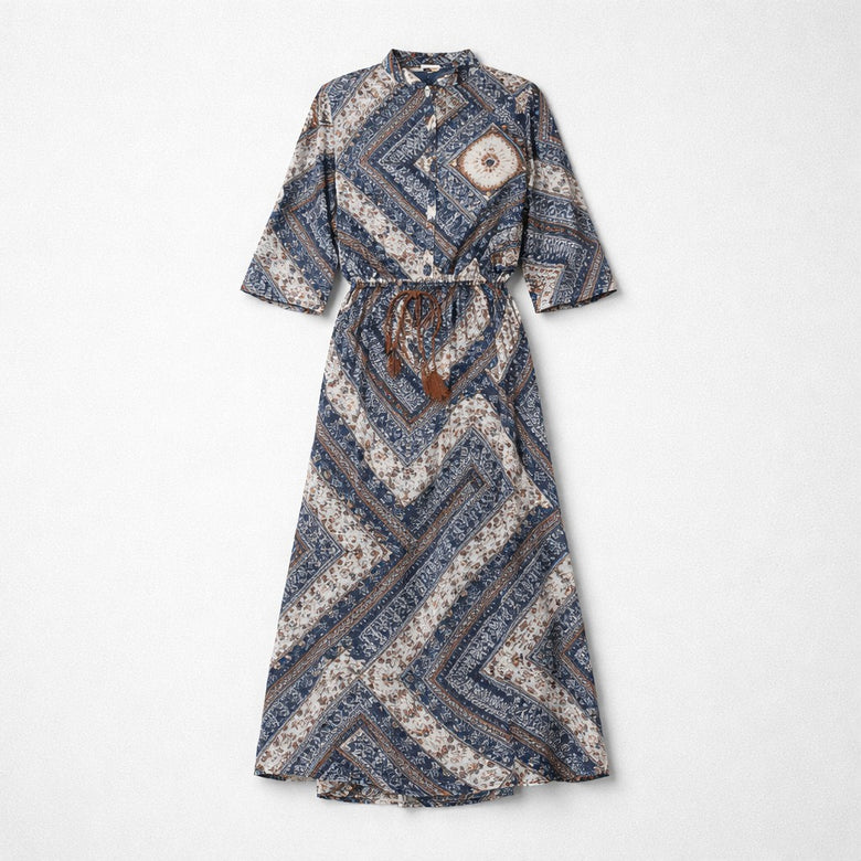 Miss Bikini Etnico Cotton Long Beach Dress