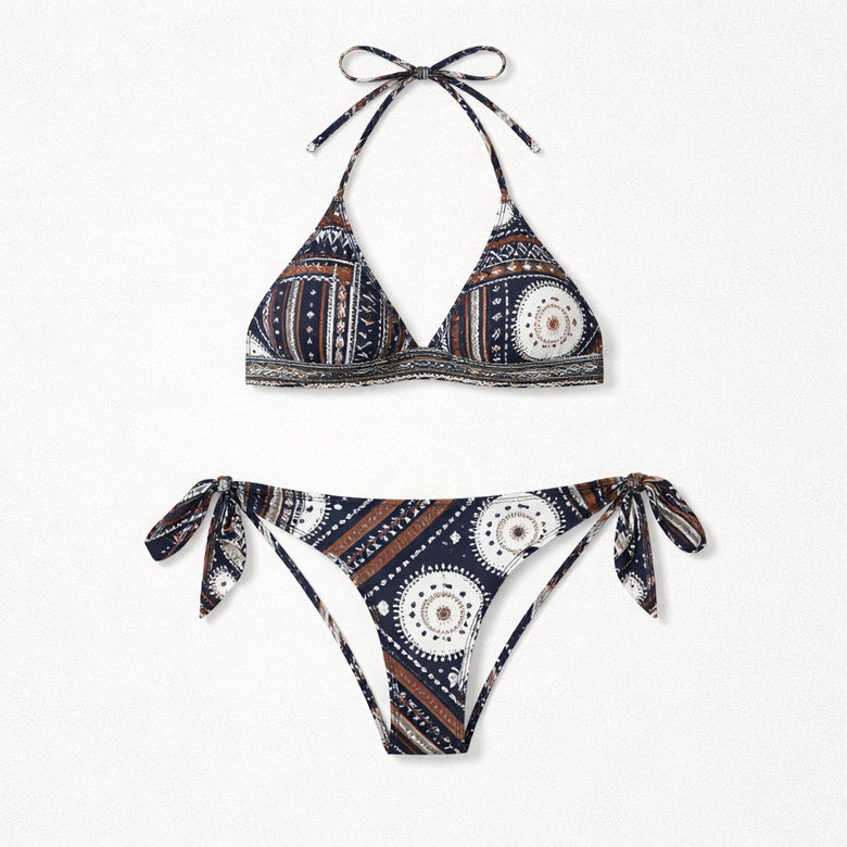 Miss Bikini Etnico Triangle Bikini Set