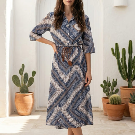 Miss Bikini Etnico Cotton Long Beach Dress