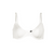White bra cotton set on a white background