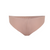Bikini set with a blush pink top and bottom on a white background