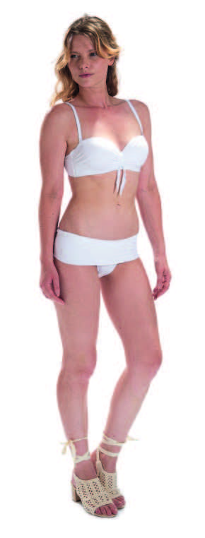 Nicole Olivier Alba Bandeau Bikini Set