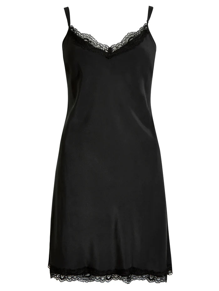 Parasol Rose Jeanie Crepe de Chine Silk Chemise