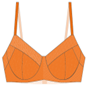 &Pomona Marigold Wired Balcony Bra