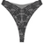 &Pomona Black Mandala Thong