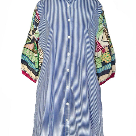 Olivia Tropical Cotton Beach Dress