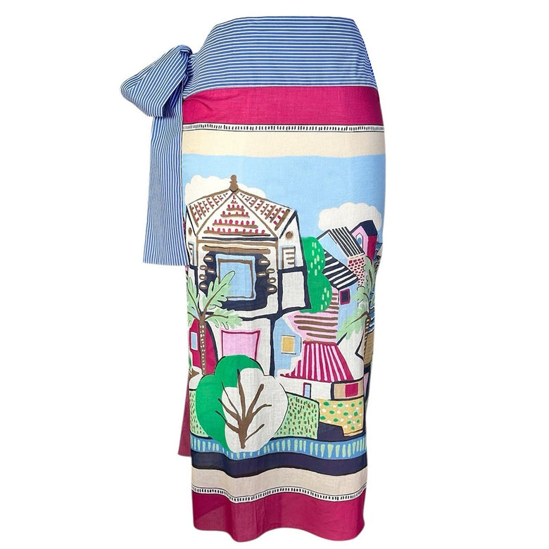 Olivia Tropical Beach Pareo Skirt
