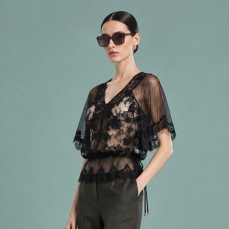 Shell Belle Couture Coco Lace Blouse