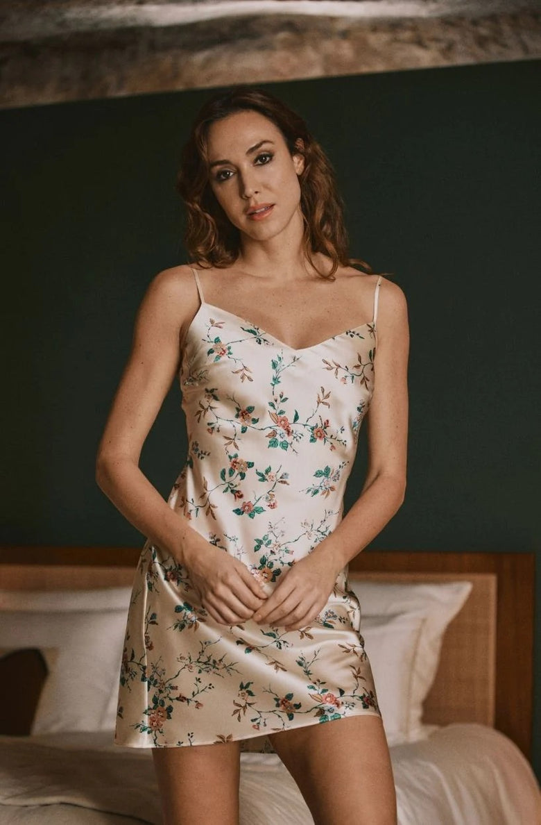 Marjolaine Daisy Silk Slip