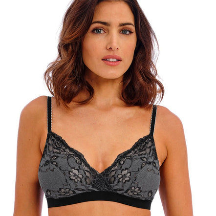 Wacoal Florilege Bra Non Wired Bralette Soft Cup Wireless Bras Lace Lingerie