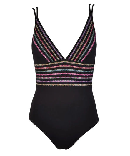 Red Point Agnes Plunge 1 Piece Swimsuit
