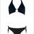 Miss Bikini American Halter Bikini Set