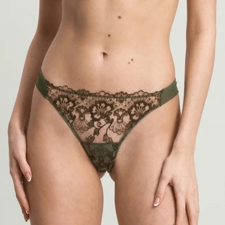 I.D. Sarrieri Blossomfall Lace Thong