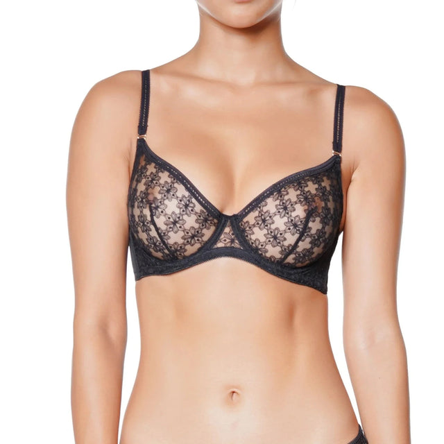 Huit Deco Dots Lace Wired Bra