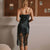 Marjolaine Danielle Silk and Lace Midi Nightdress