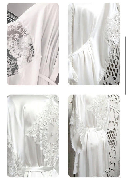 Shell Belle Couture Florence Silk Short Kimono