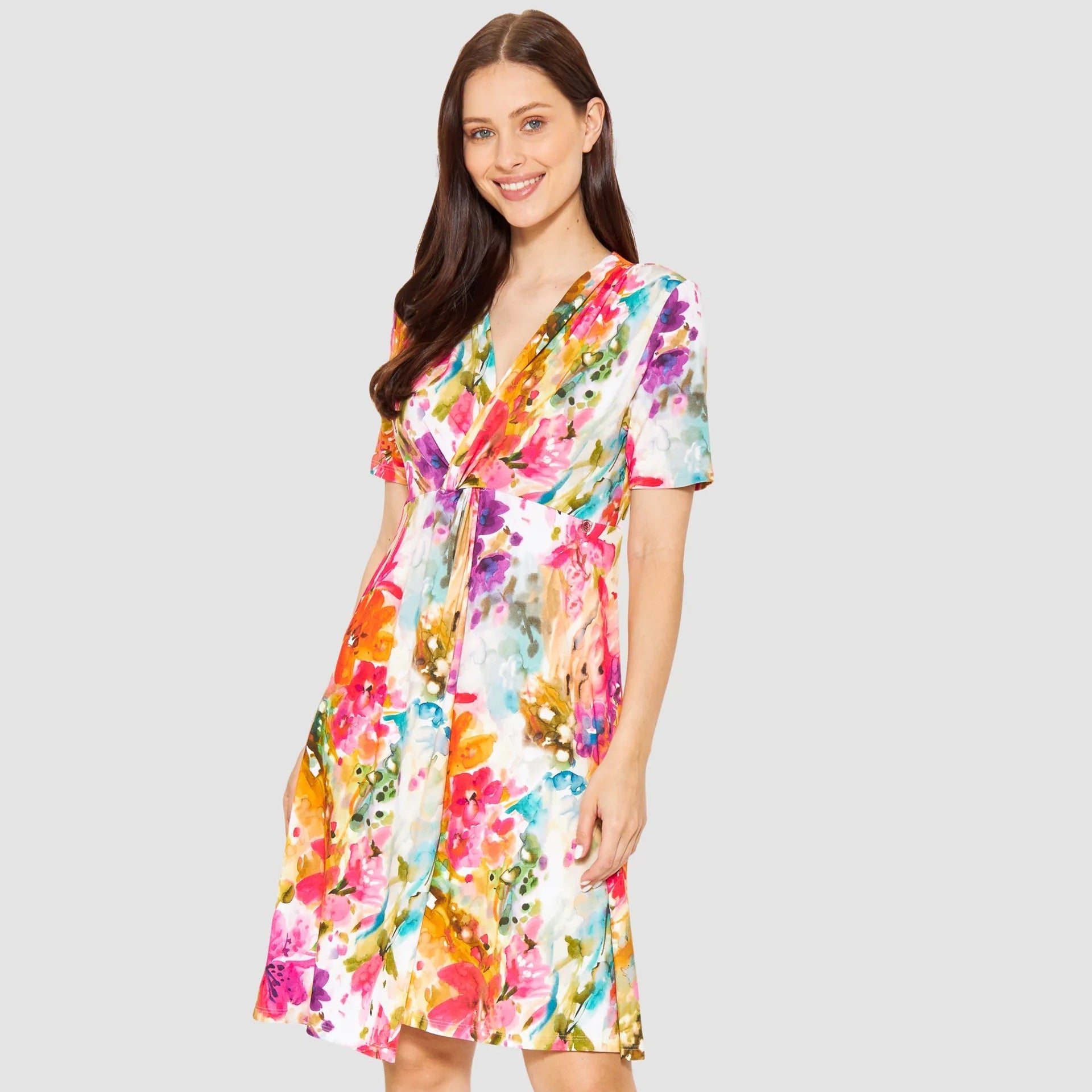 Feraud Multicolour Viscose Beach Dress Feraud Multicolour Viscose Beach Dress