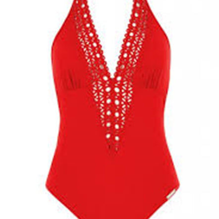 Lise Charmel Ajourage Couture Deep Plunge Swimsuit