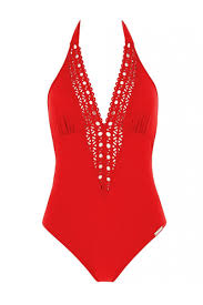 Lise Charmel Ajourage Couture Deep Plunge Swimsuit