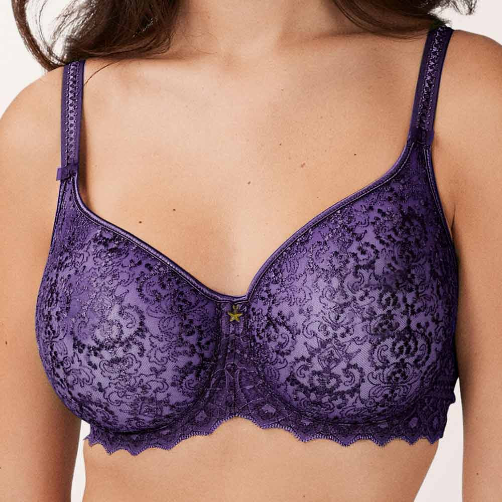 Empreinte Cassiopee Seamless Bra in Silk/Ivory | Underwired Non-Padded Full  Cup
