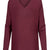 Maroon long-sleeve shirt on a white background
