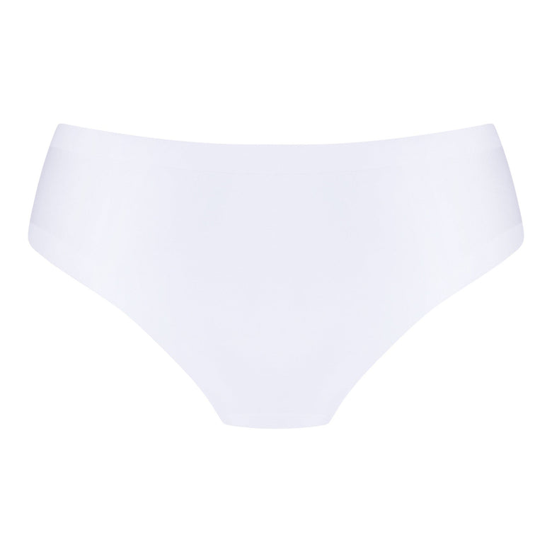 White bikini bottom on a white background