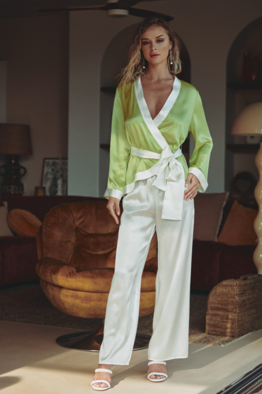 Marjolaine Carmela Silk Pyjama Set