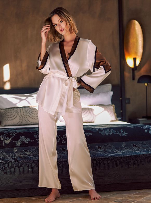 Marjolaine Selia Silk Pyjama Set
