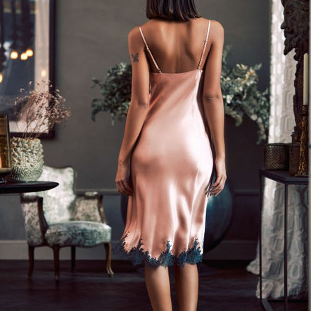 Marjolaine Phenix Silk and Lace Nightdress