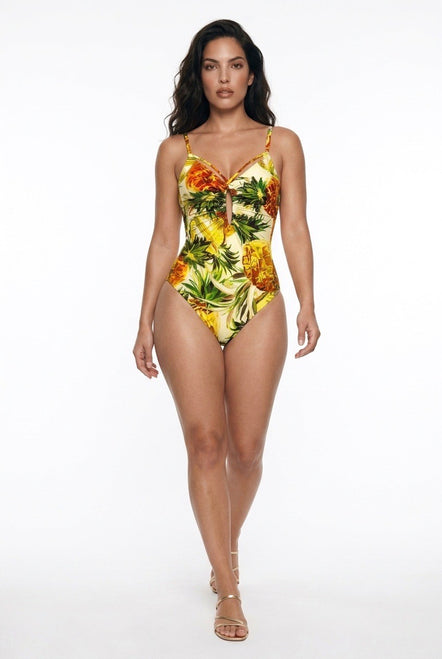 Maryan Mehlhorn Optimist Wired One Piece Swimsuit