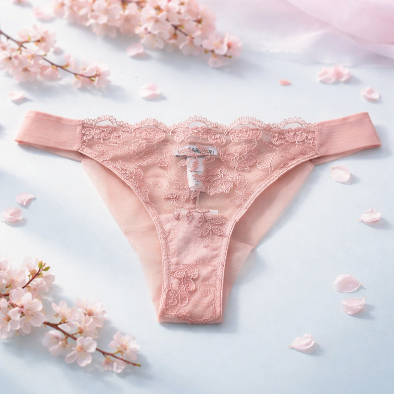 I.D.Sarrieri Olivia Lace Luxury Thong