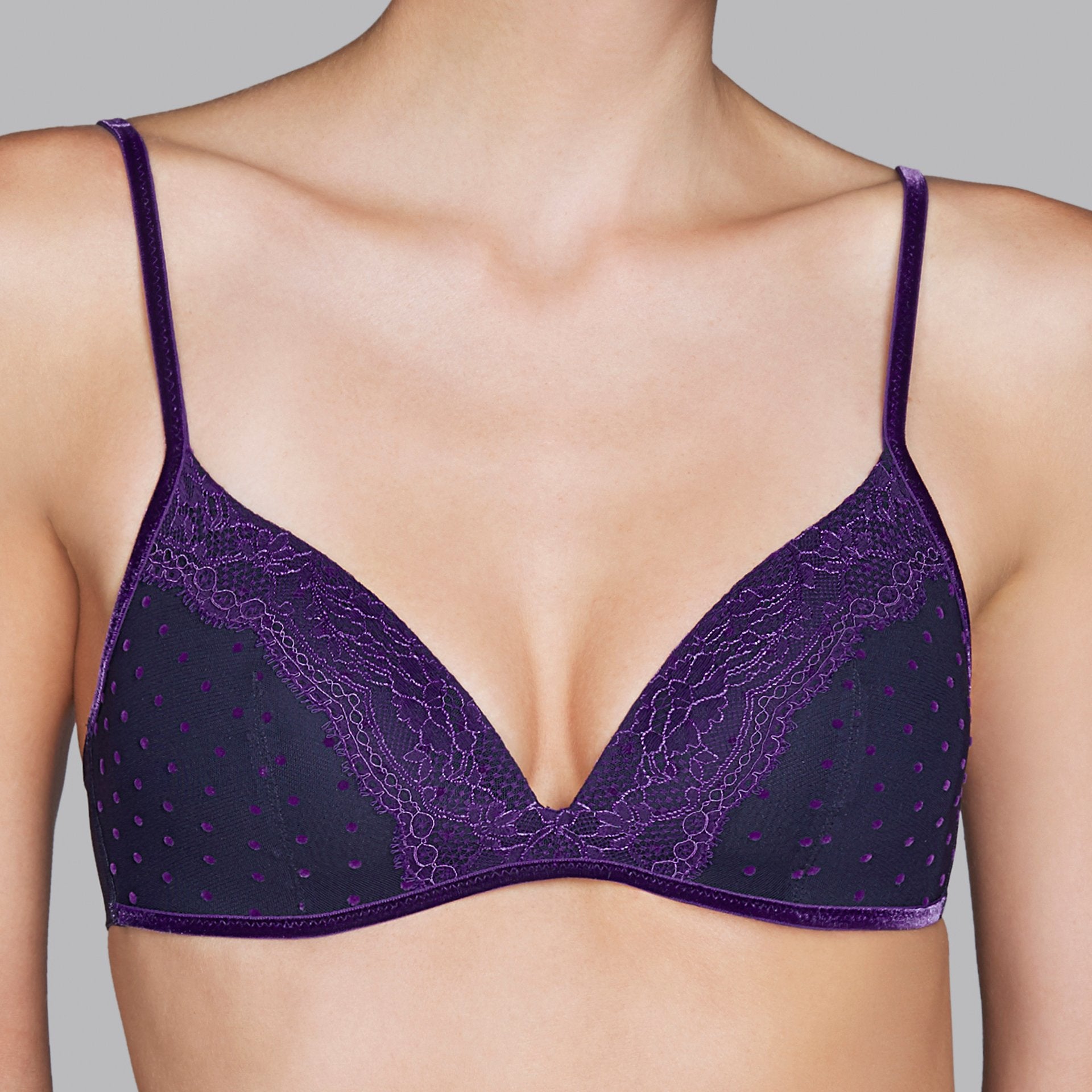 Saturn Wireless Padded Triangle Bra