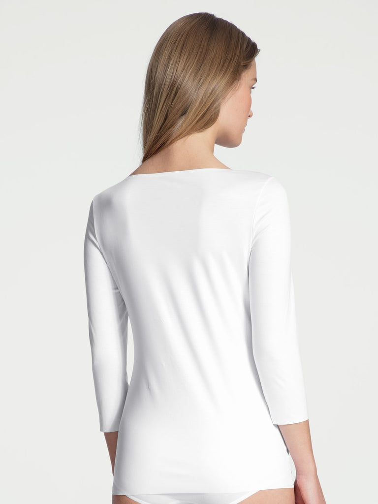 Calida Natural Luxe 3/4 Sleeve T-Shirt
