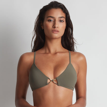 Aubade Beach Escape Moulded Triangle Bikini Top