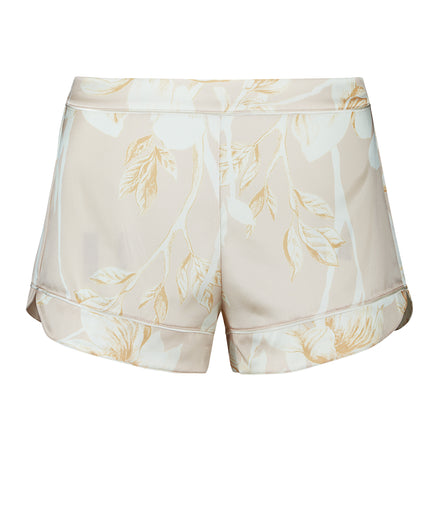 Aubade Silk By Night Silk Print Pyjama Shorts