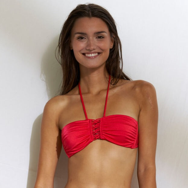 Watercult Makrame Strapless Bikini Top